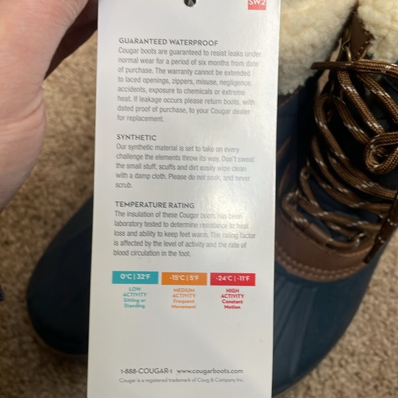 NWT: Storm by Cougar winter boots - Picture 5 of 5